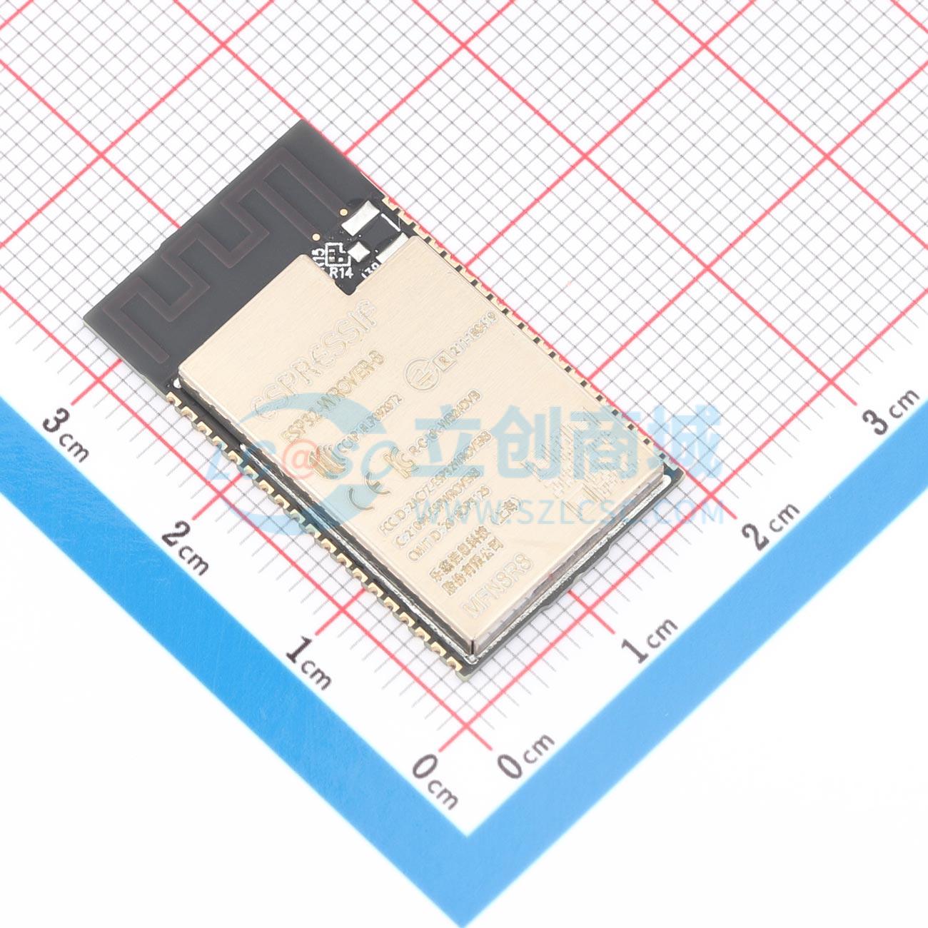 Smart Home Module Iot - 3 قطع ESP32-WROVER-B-N8R8 SMD 31.4x18mm ESP32-DOWD