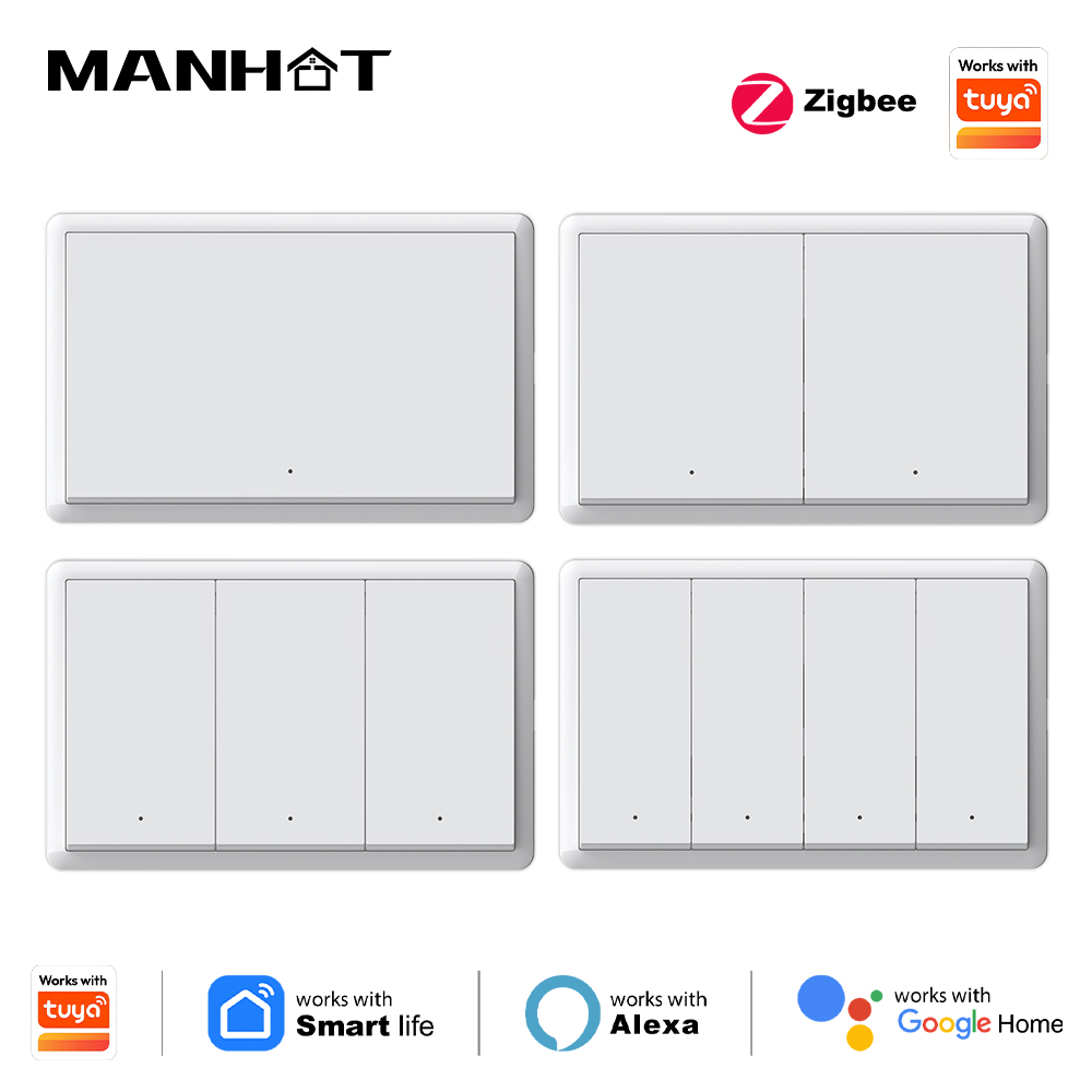 Smart Relay Tuya - مفتاح إضاءة ذكي من مانهوت يعمل