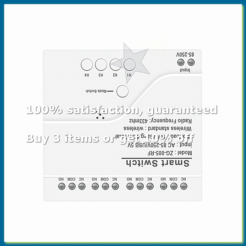Smart Relay Tuya - وحدة مفتاح إضاءة ذكي 4 قنوات