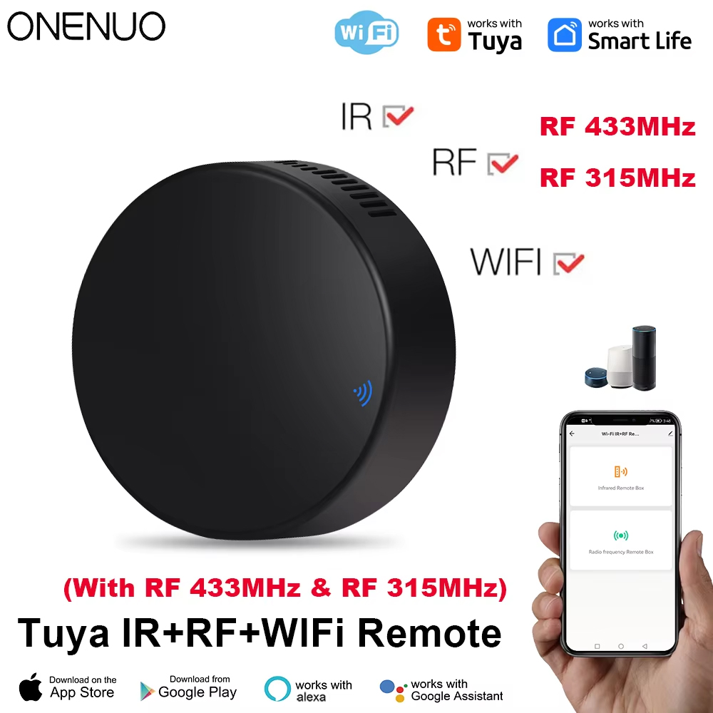 Home Assistant Tuya - جهاز تحكم عن بعد Tuya WiFi