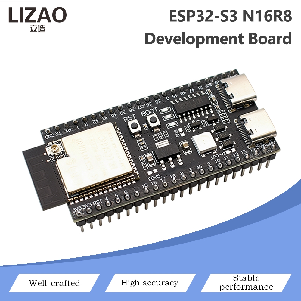 Smart Home Module Iot - لوحة تطوير ESP32-S3 N16R8، وحدة ESP32-S3-WROOM-1