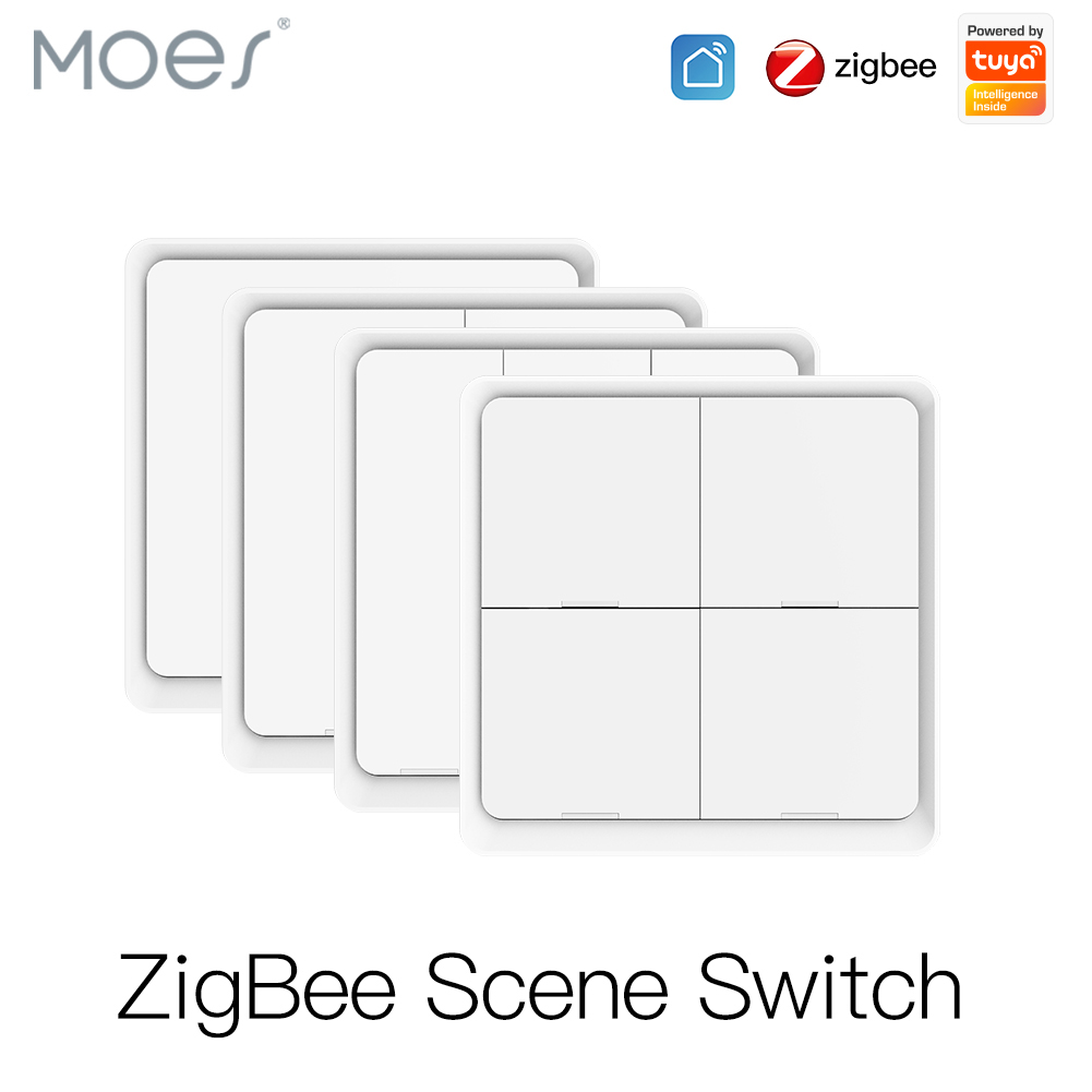 Sonoff Basic - MOES 4 عصابة تويا زيجبي اللاسلكية