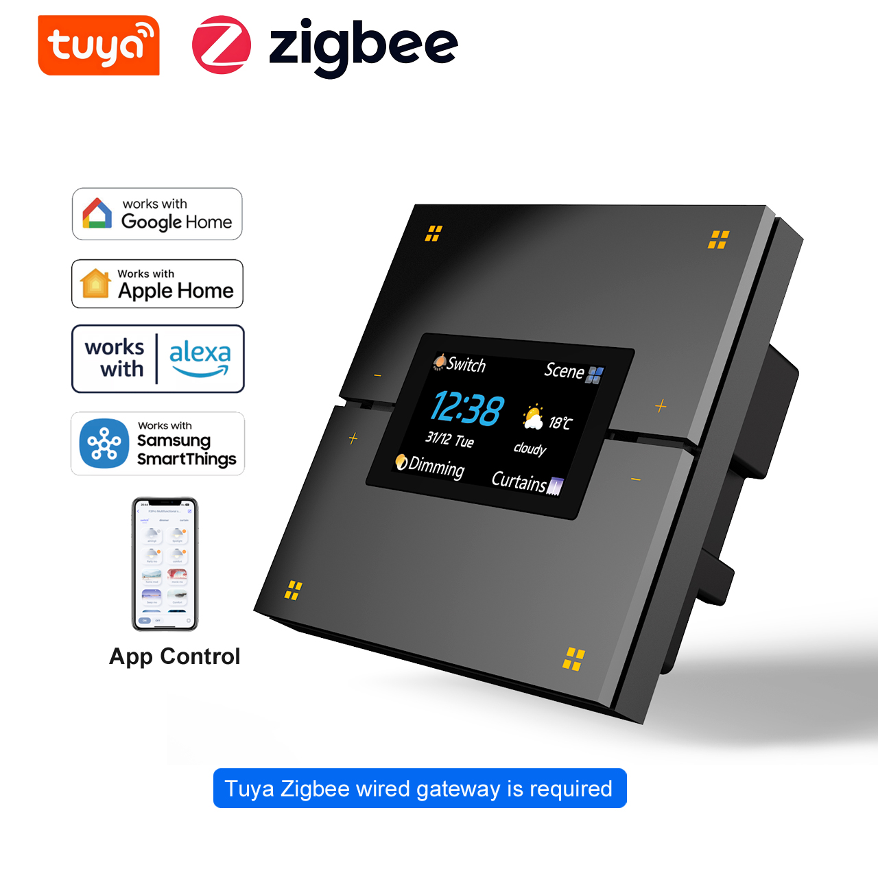 Smart Relay Tuya - مفتاح إضاءة ذكي M9 Pro بـ