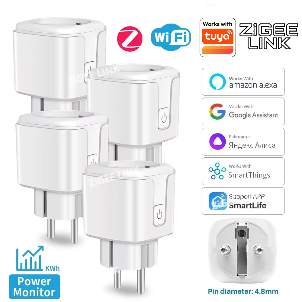 Shelly Plug - قابس ذكي ZigBee EU بقوة 16
