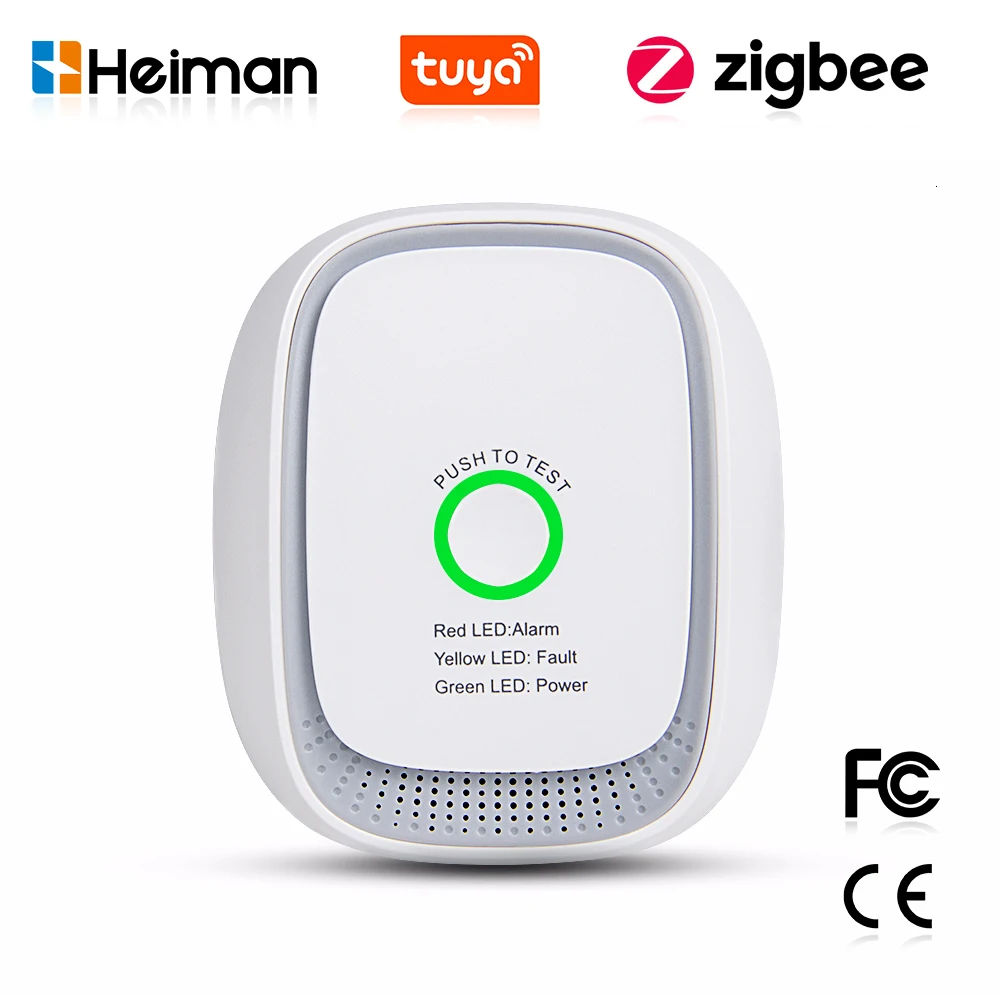 جهاز استشعار الغاز القابل للاش - مراجعة Tuya Smart وسعره