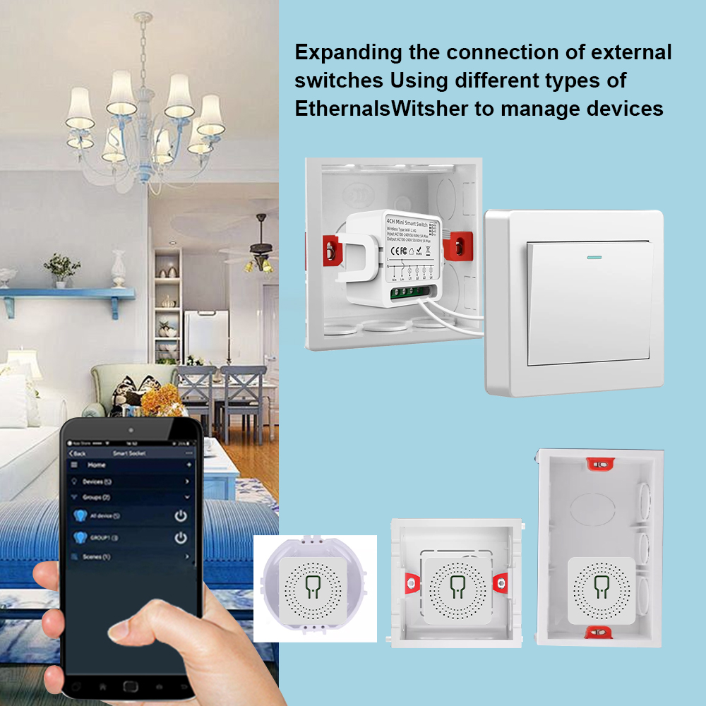مفتاح ذكي واي فاي من تويا بـ 1 - مراجعة Smart Relay Tuya وسعره