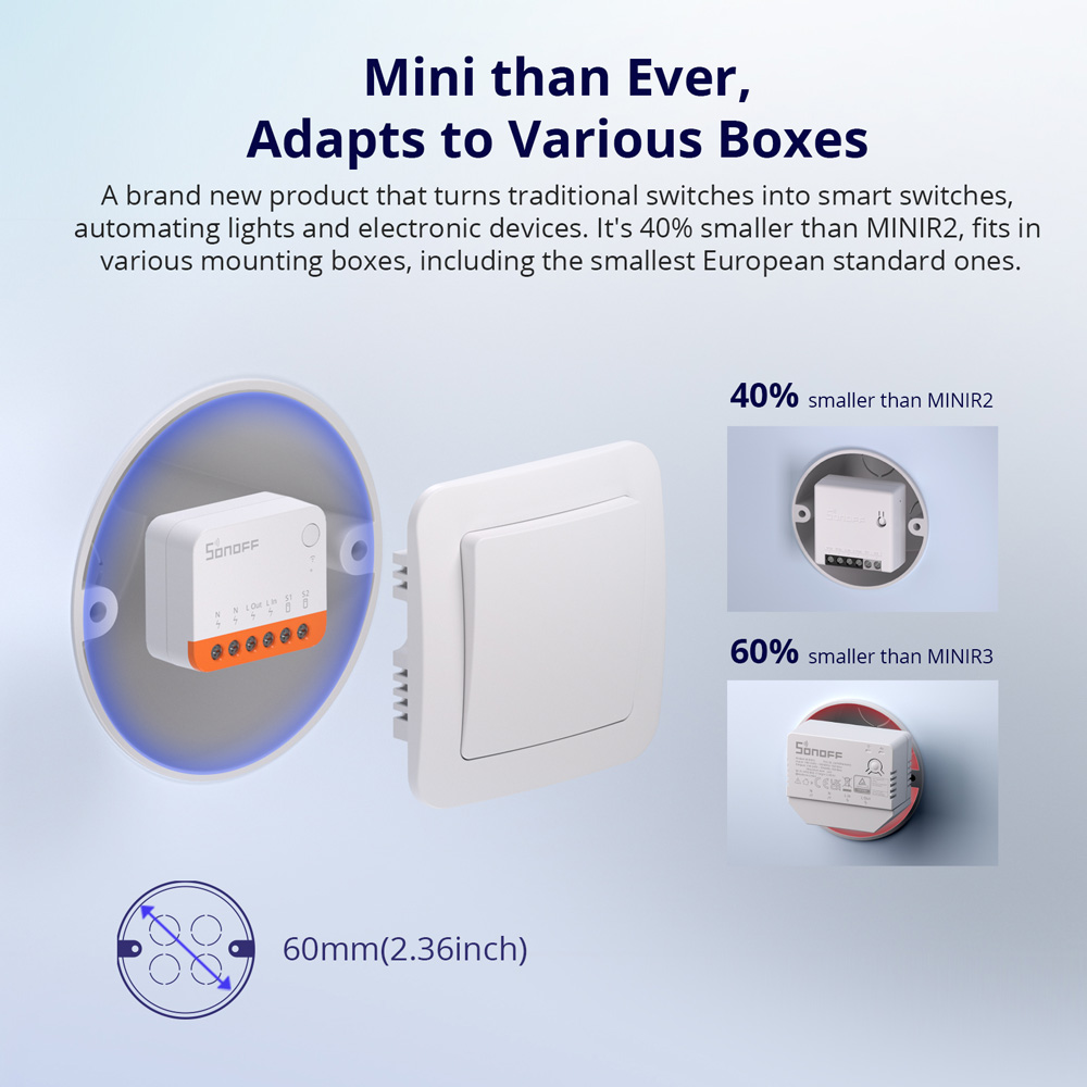 SONOFF MINIR4 Extreme Wi-Fi Sm - مراجعة Sonoff Basic وسعره