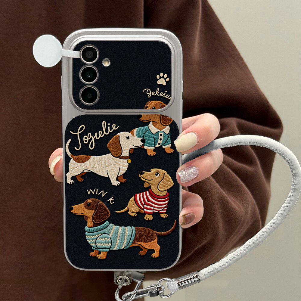 جراب هاتف بتصميم كلب داشهند كر - مراجعة Shelly وسعره