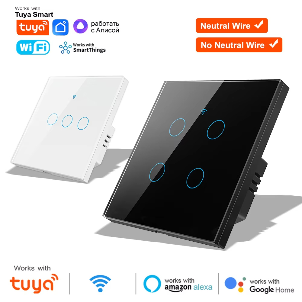 مفتاح إضاءة ذكي يعمل باللمس بت - مراجعة Smart Relay Tuya وسعره
