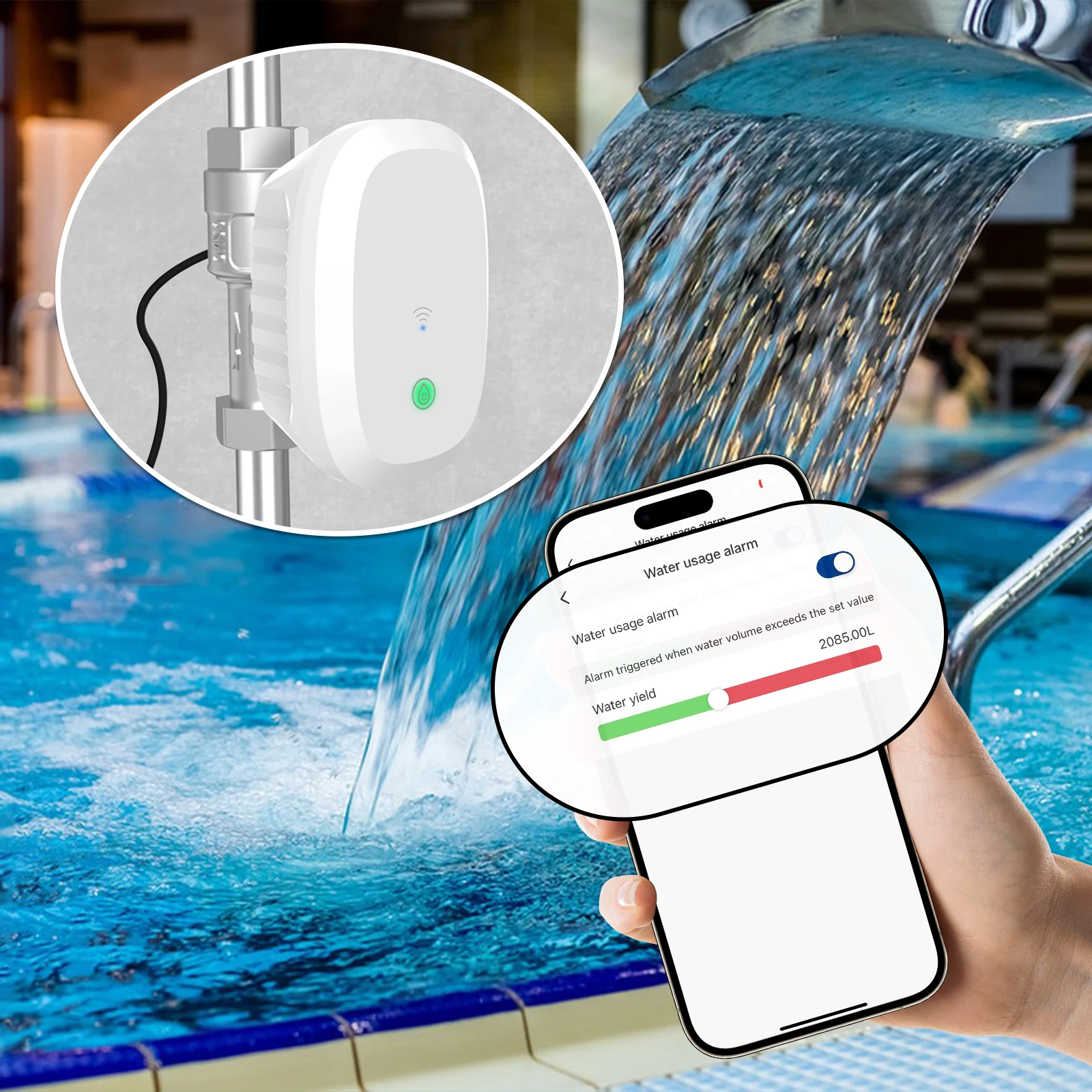 صمام مياه ذكي يتحكم به عبر الو - مراجعة Home Assistant Tuya وسعره
