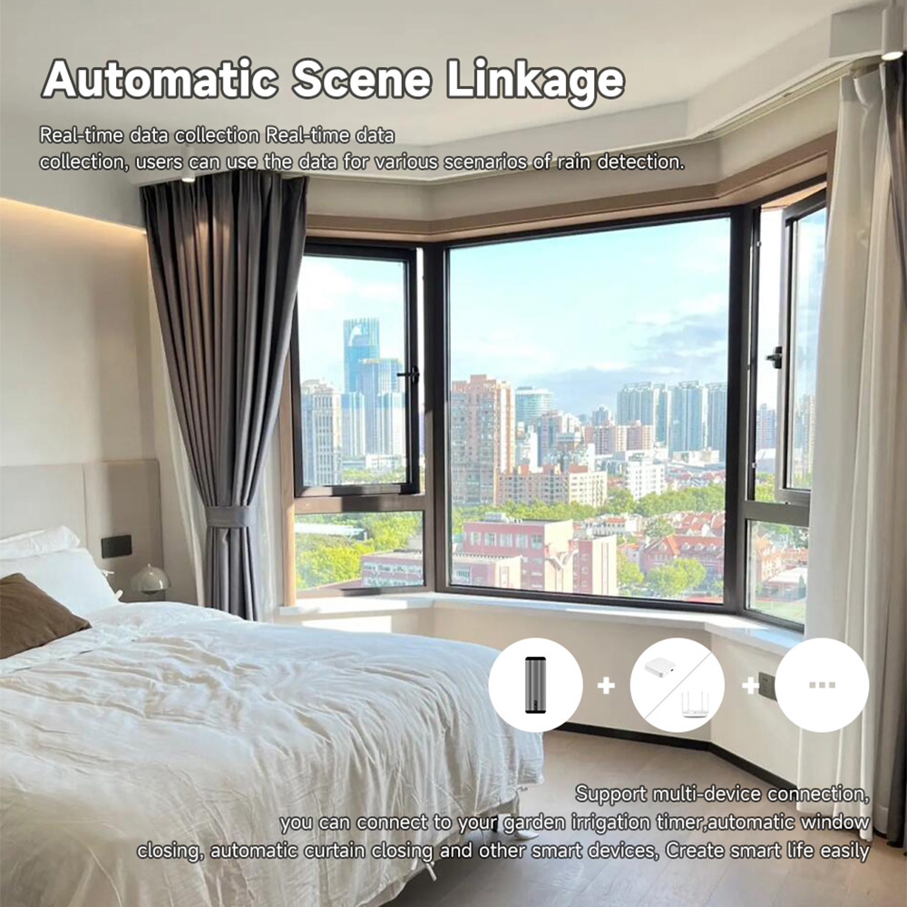 تويا زيجبي استشعار المطر تويا  - مراجعة Home Assistant Tuya وسعره