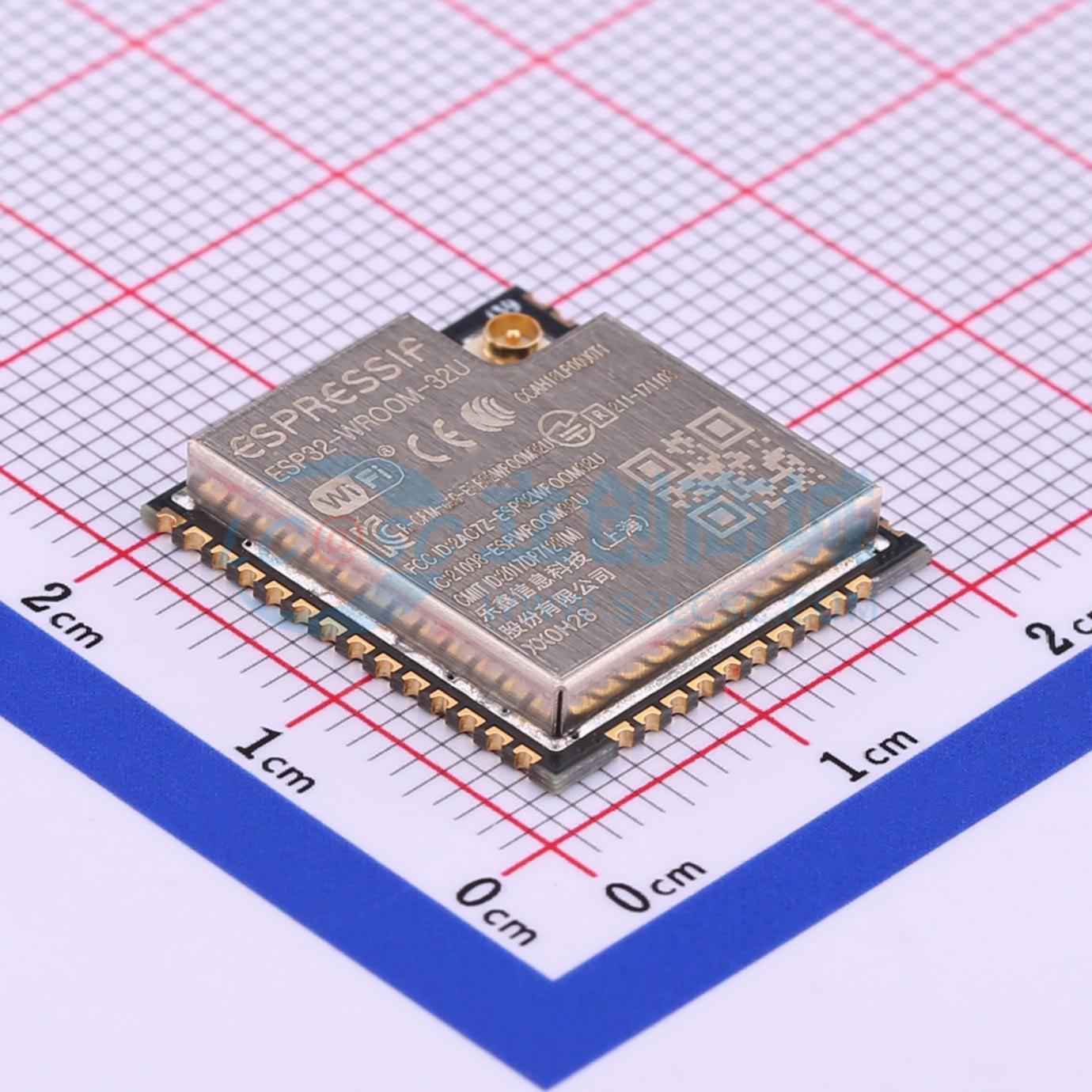 3 قطع ESP32-WROOM-32U-N16 SMD  - مراجعة Smart Home Module Iot وسعره