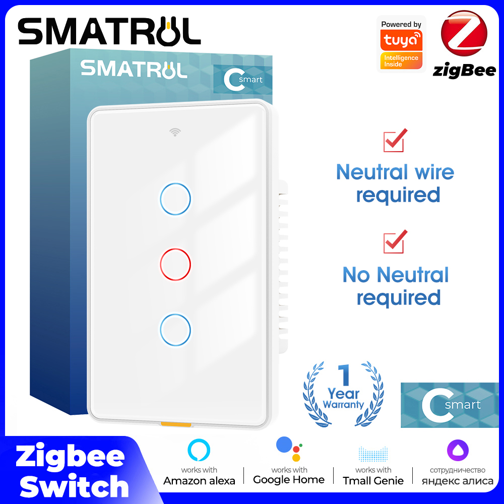 تويا زيجبي مفتاح اللمس الخفيف  - مراجعة Smart Relay Tuya وسعره