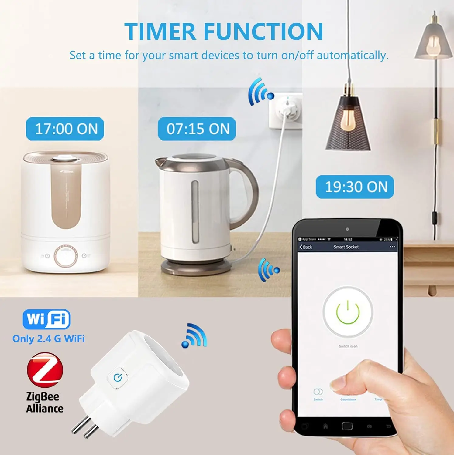 قابس ذكي ZigBee EU بقوة 16 أمب - مراجعة Shelly Plug وسعره