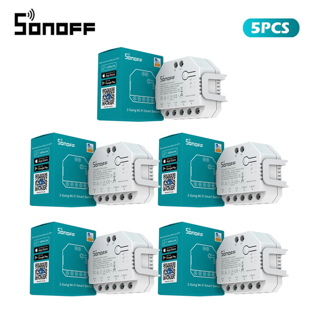 SONOFF DUAL R3 2 عصابة وحدة ال - مراجعة Sonoff وسعره