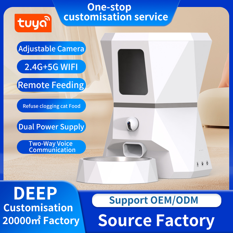موزع طعام أوتوماتيكي للقطط عال - مراجعة Tuya Smart وسعره