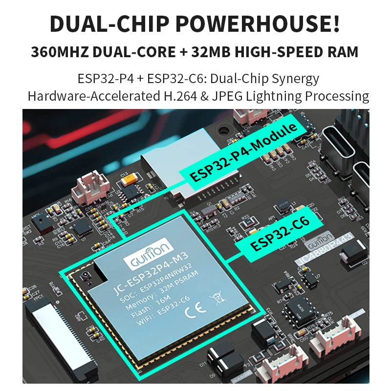 شاشة لمس سعوية IPS مقاس 4.3 بو - مراجعة Smart Home Module Iot وسعره