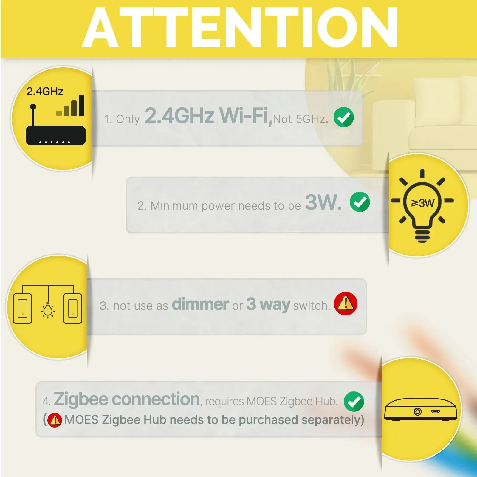 MOES Tuya ZigBee مفتاح الإضاءة - مراجعة Sonoff Basic وسعره