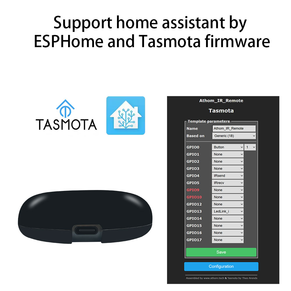 جهاز التحكم عن بعد Tasmota MQT - مراجعة Tasmota وسعره