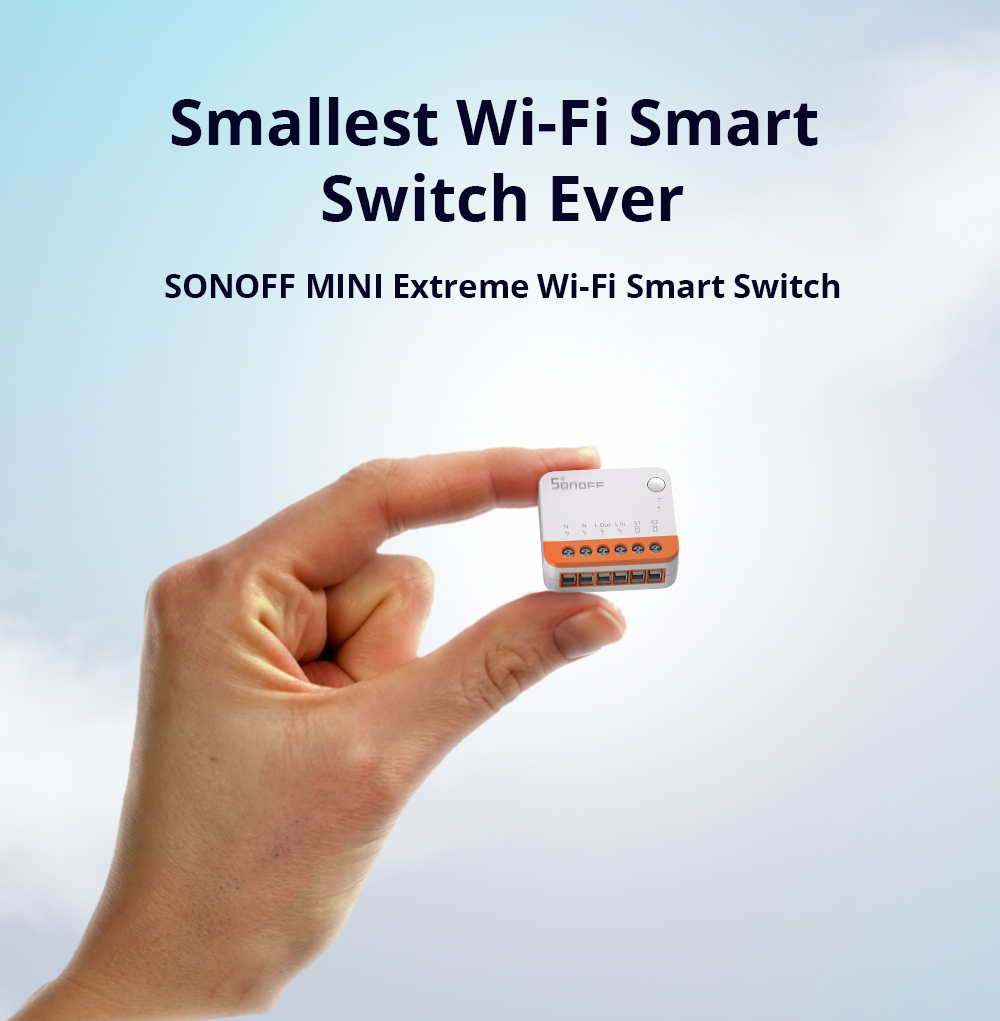 مفتاح ذكي واي فاي Sonoff Mini  - مراجعة Sonoff وسعره